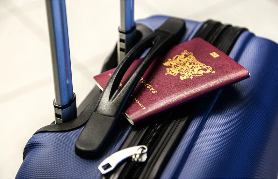 passport suitcase